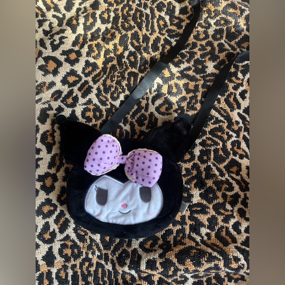 Kuromi Black and Pink Character Bag